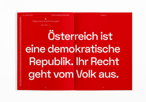 Unsere Verfassung als Magazin
