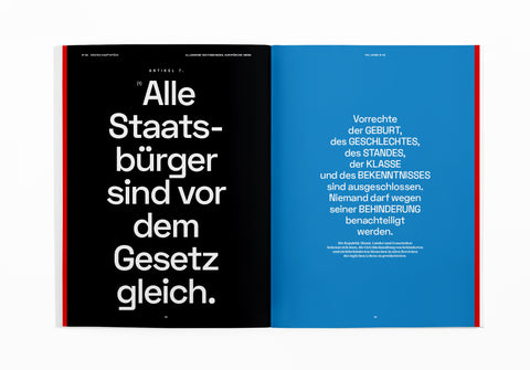 Unsere Verfassung als Magazin